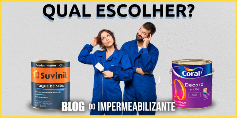 Qual é a melhor tinta Suvinil ou coral? - Blog do Imper